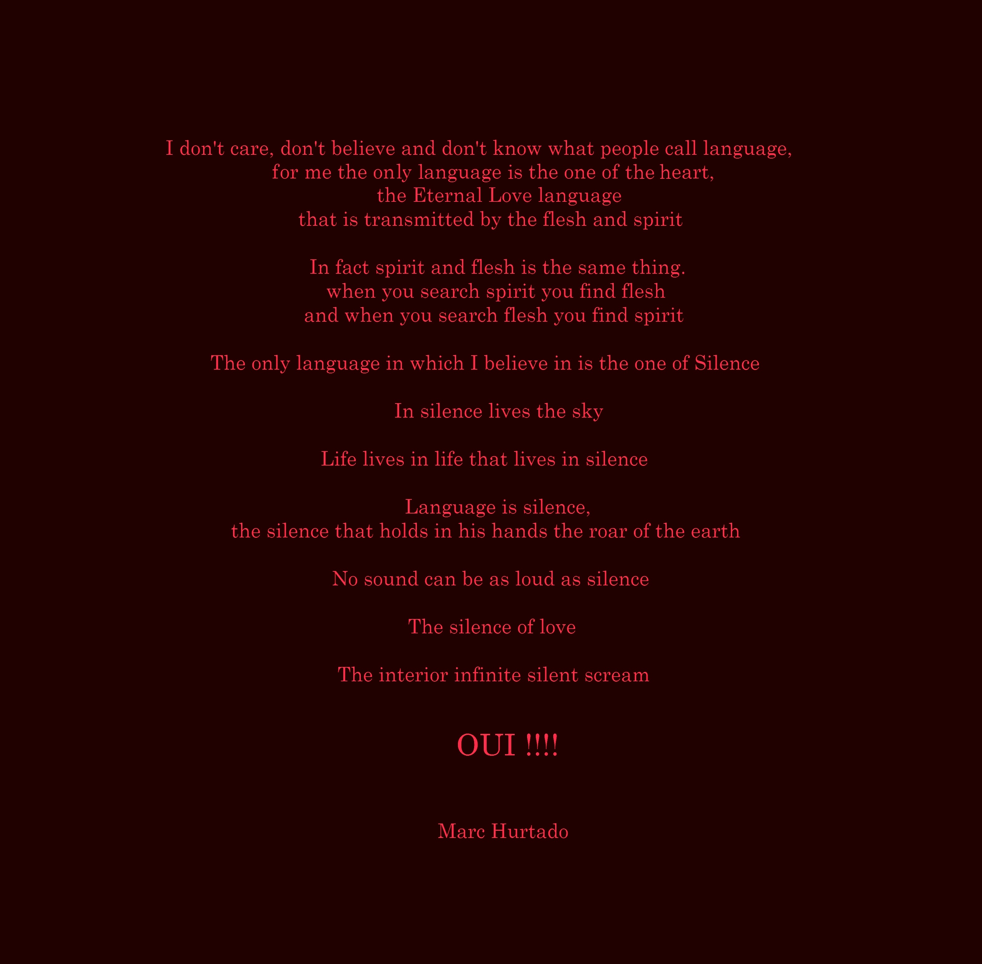 Marc Hurtado - contribution to Nuits et Noirs magazine